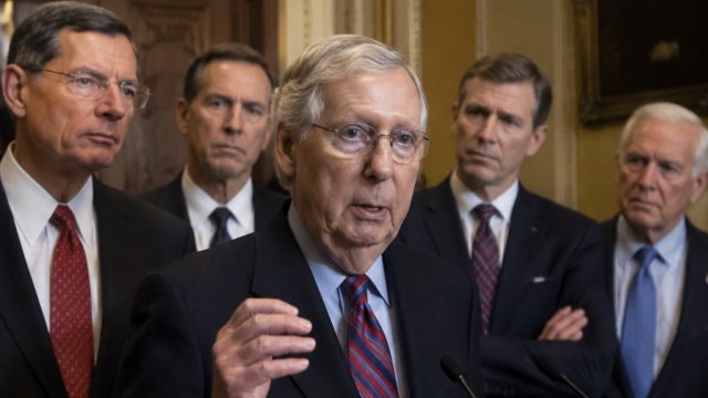 GOP Senators Urge a Shift in Approach to Trump’s Leadership