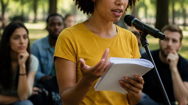 Harnessing the Power of Poetry to Tackle Social Challenges