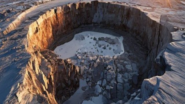 Siberian Permafrost Crater: A Warning and a Window to the Past
