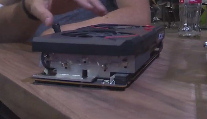MSI shows off new RX 5700XT graphics card: three slots thick, huge cooling module