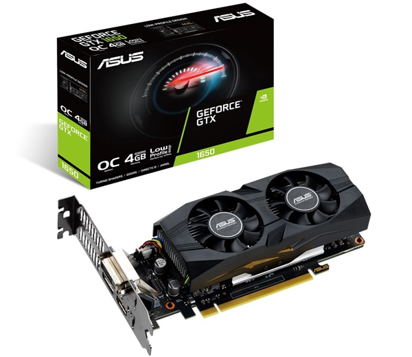 ASUS releases blade card GTX 1650: rare with built-in backplane